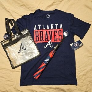 Atlanta Braves 3pc merch bundle
